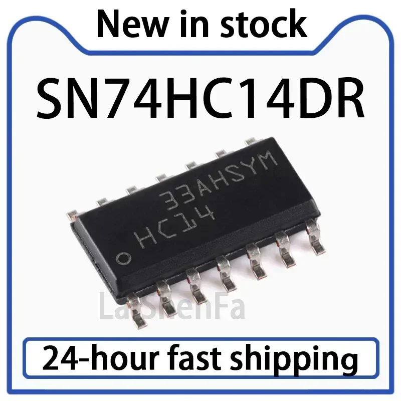 10-20PCS SN74HC14DR SOIC-14 Six Channel Schmitt Trigger Inverter Chip Chip with Chip Logic, in Stock