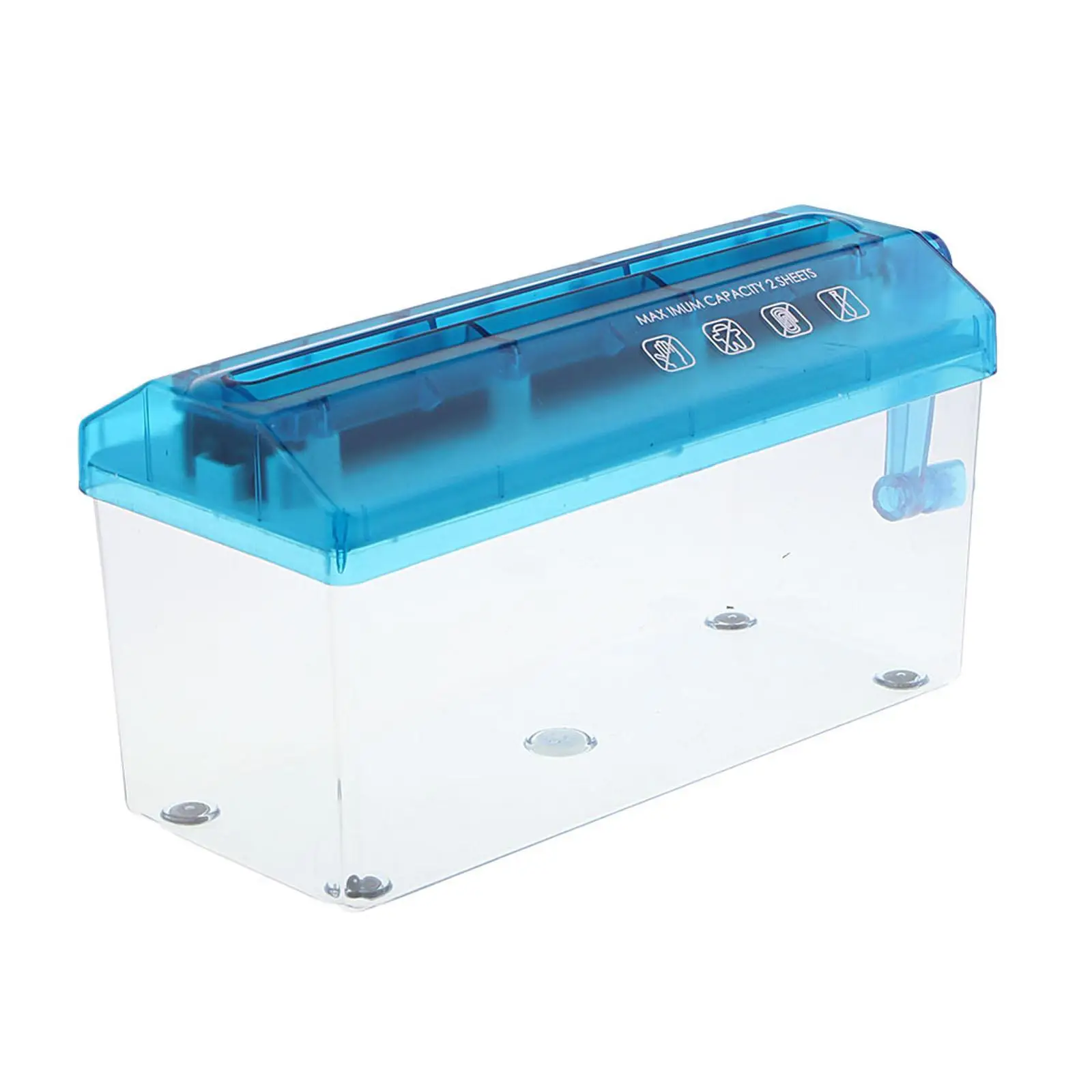 Mini Hand Crank Shredder Home Office Small Straight Cut Practical Paper Shredder for Receipts Photos Portrait Paper Bills Mini Hand Crank Shredder Home Office Small Straight Cut Practical Paper Shredder for Receipts Photos Portrait Paper Bills
