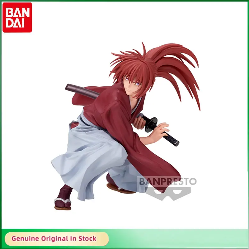 

Bandai Original Rurouni Kenshin VIBRATION STARS-HIMURA KENSHIN Anime Action Figure Hobbies Collectibles Model Toys Boy Gifts