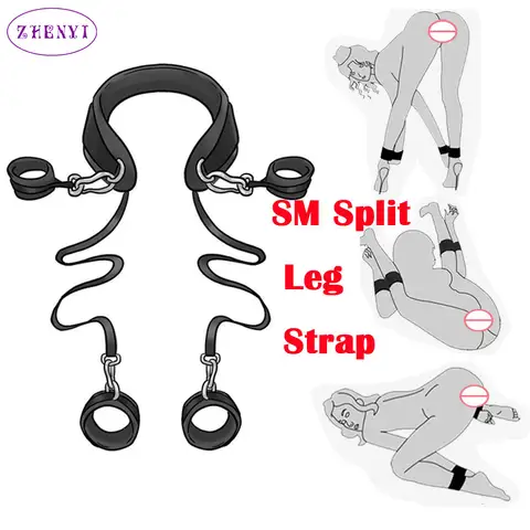 Erotic Bondage sexx Toys BDSM Set for Adult sexxy Shop Women Handcuffs Ankle Cuff Restraints Fetish sexx Toy for Couples Game