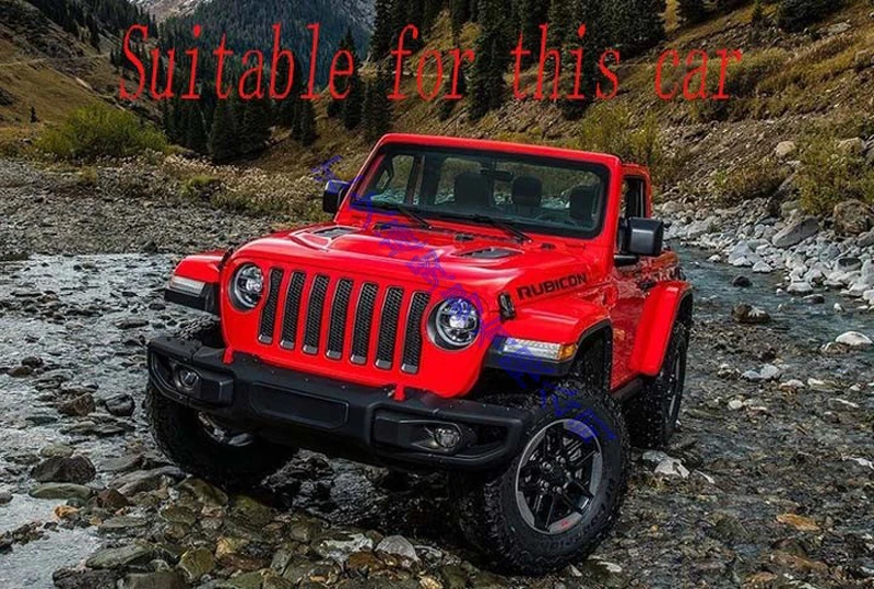 For Jeep Wrangler JL 2018-2021 Car Accessories Plastic Exterior Visor Vent Shades Window Sun Rain Guard Deflector 4pcs