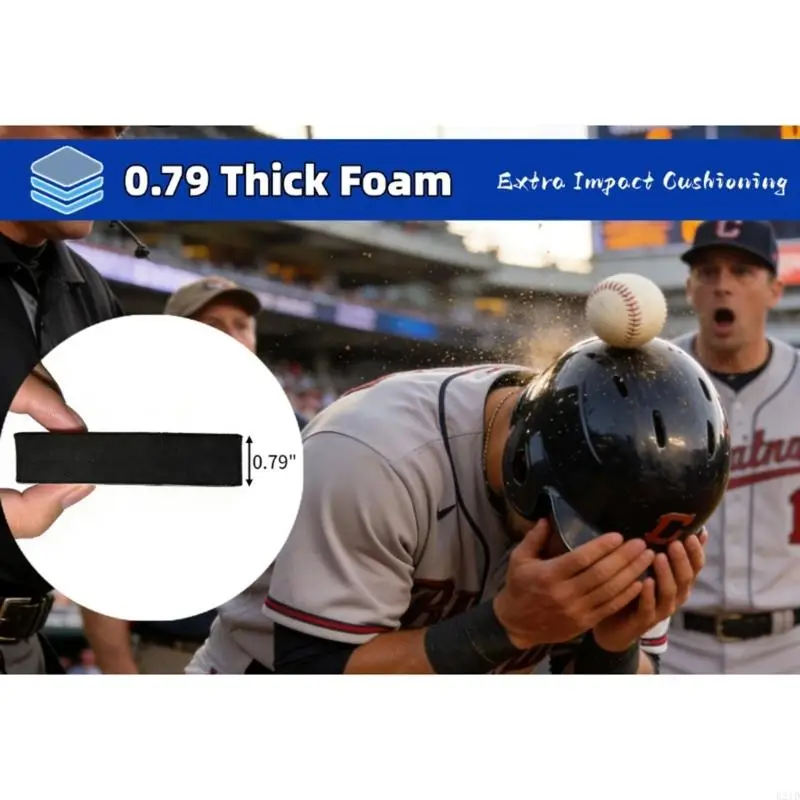   Quality Baseball Helmet Insert Breathable Foam Liner For Sports And Training