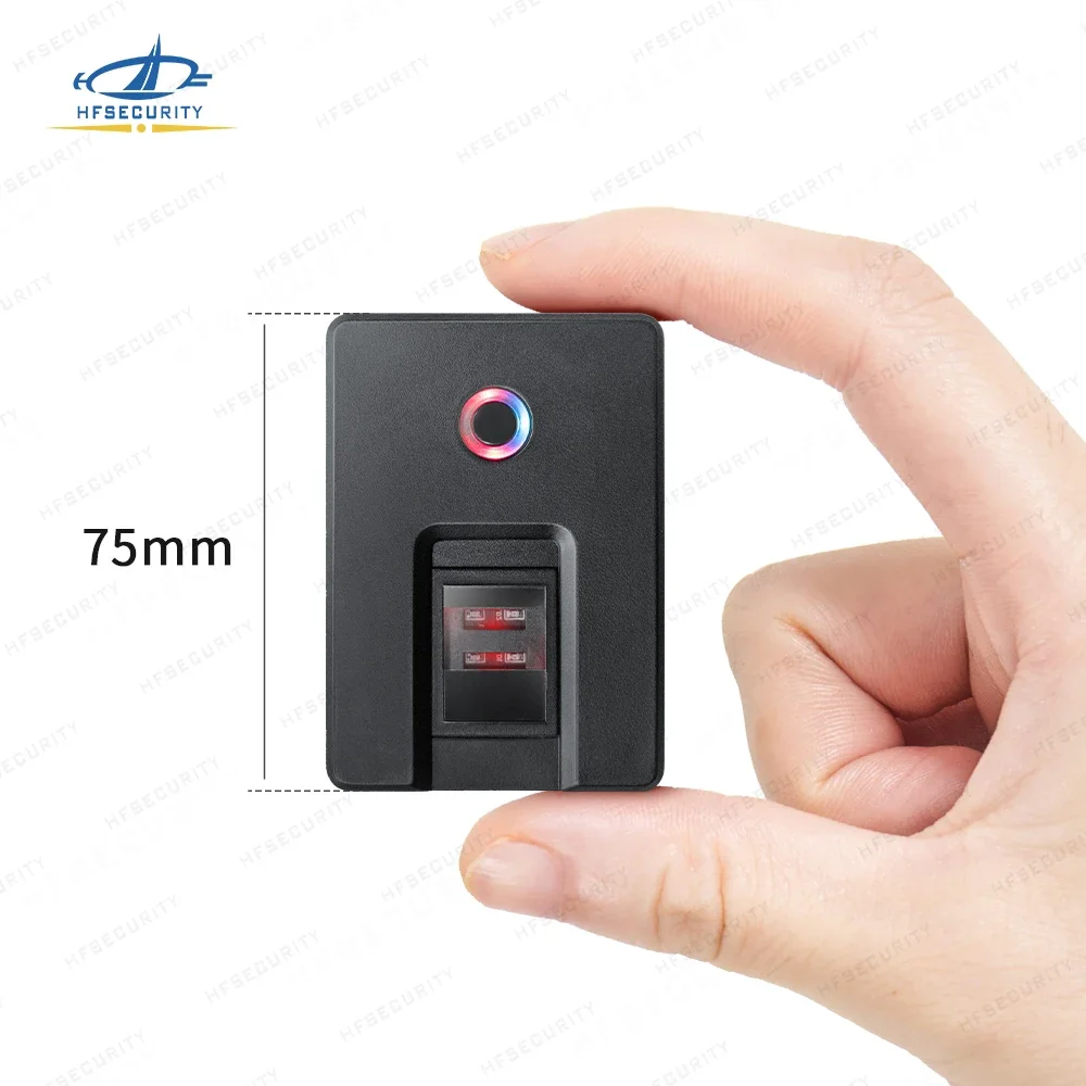 HF4000plus Free SDK Wireless Bluetooths FBI certificate Finger Detection Fingerprint Scanner for Telecom