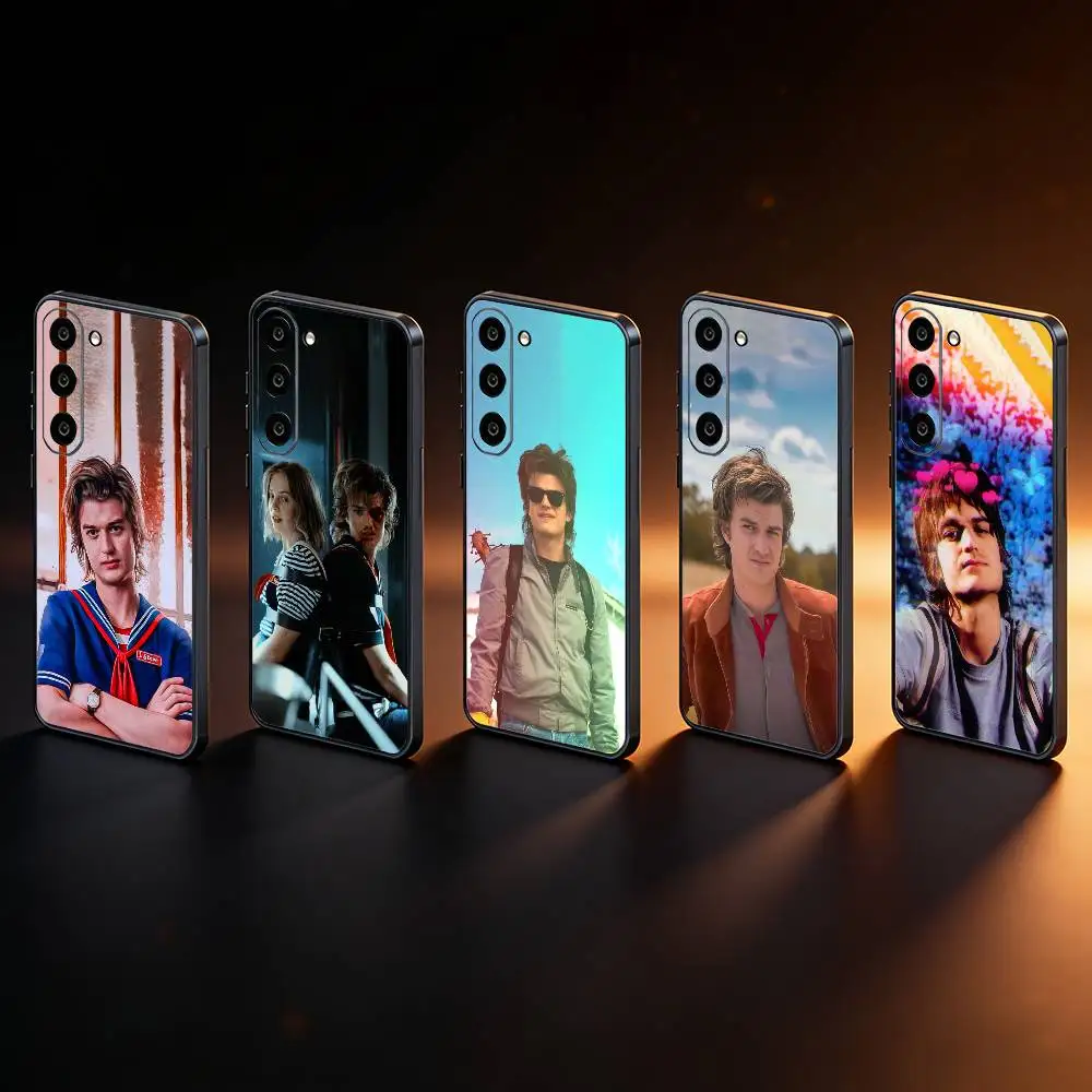 Actor Joe cool Keery   Phone Case For Samsung Galaxy A73,A72,A71,A70,A53,A52,A51,Others Soft Black Cover