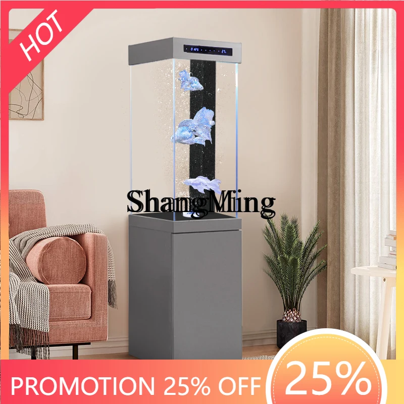 

CL room small floor-to-ceiling household integrated vertical square ecological bottom filter aquarium