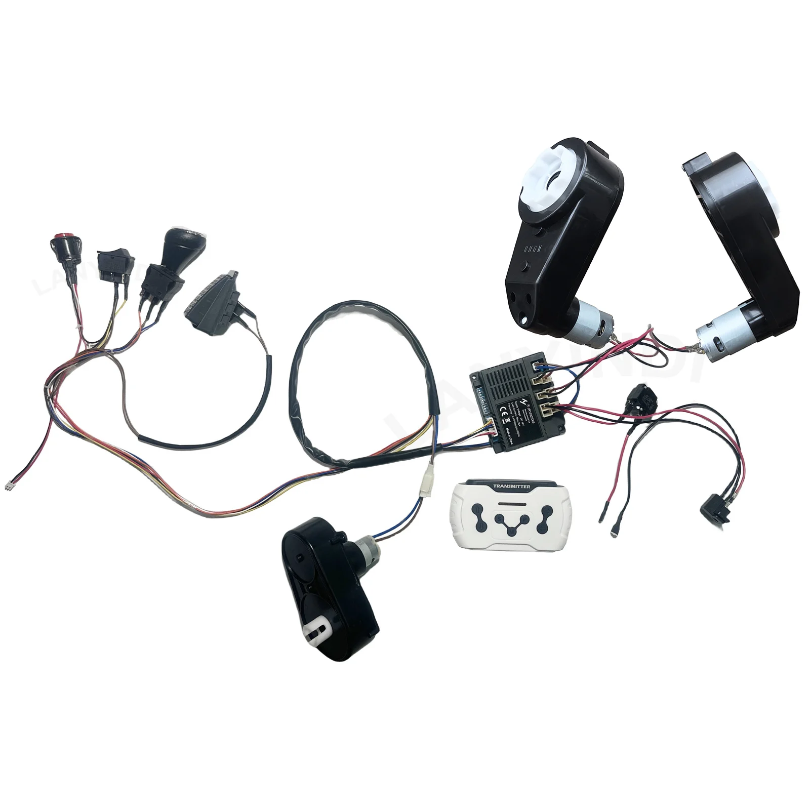 Kit De Fils Et Commutateurs Pour Voiture Électrique Enfants 4WD - Accessoires Ligne Unique XIAOJUN