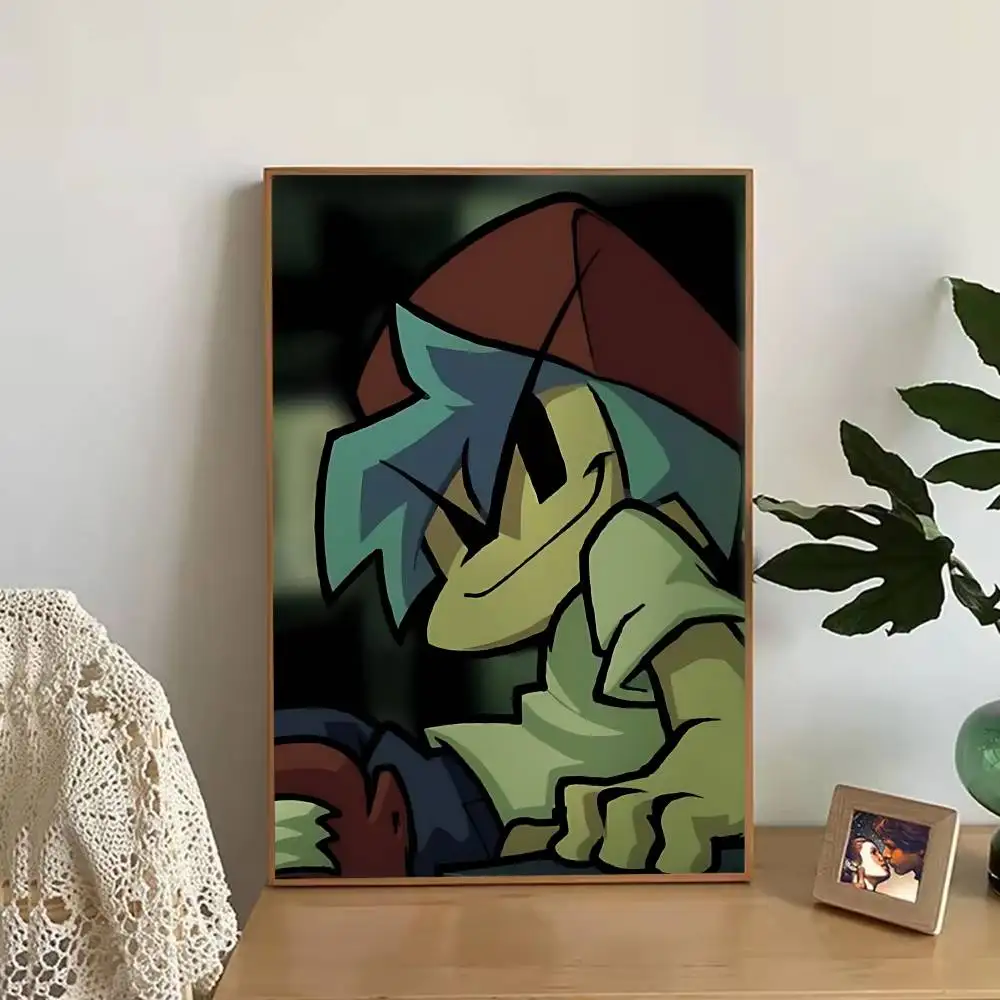 F-Friday Night F-Funkins Retro Fashion Pictorial Poster Sticky Poster Paper Sticker DIY Room Bar Cafe Wall Decor Gift