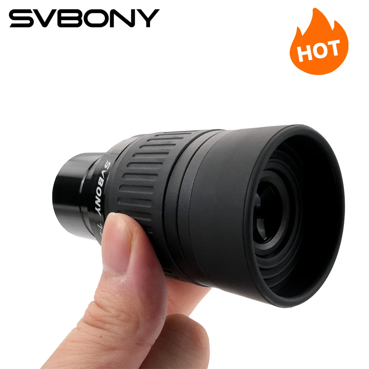

Svbony SV135 1.25" 7mm to 21mm Zoom Eyepiece Fully multi-Coated for Astronomical Observations Camping Bird Watching Travelling