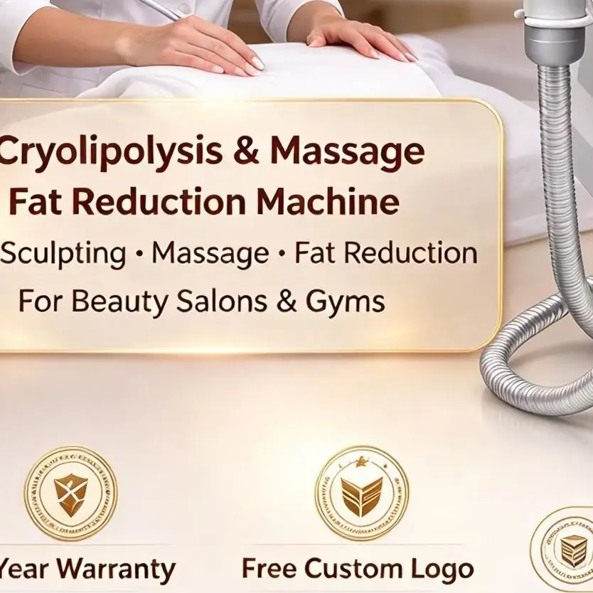 360° Surround Cooling Body Sculpting Machine Dual-Handle 6 Probes Non-Invasive Body Contouring Cellulite Smoothing Salon Clinic