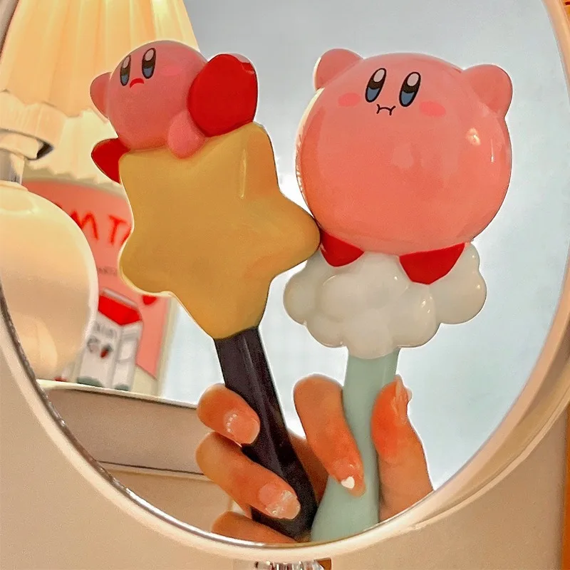 

Милая мультяшная расческа-подушка Кирби для массажа кожи головы, расческа-щетка для волос, мультяшная расческа против спутывания и статического электричества, инструменты для ухода и укладки волос