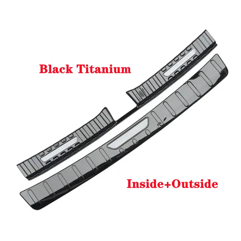 Car Stainless Rear Bumper Protector Trunk Door Plate Cover Trim For Mercedes Benz GLA-Class  2020-2023