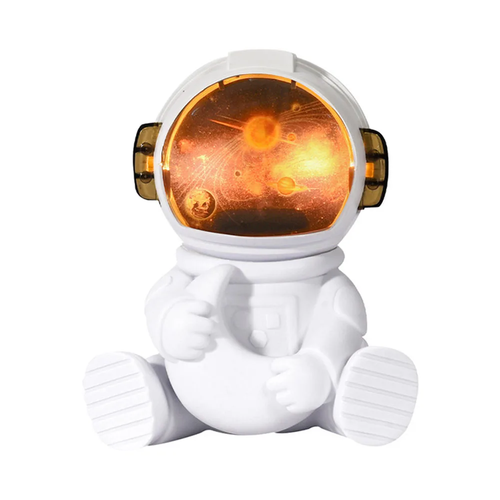 Quiet Environment 116 Mm 96 Mm 138 Mm Astronaut Humidifier Compact Desk Humidifier Air Fresheners Compact Design
