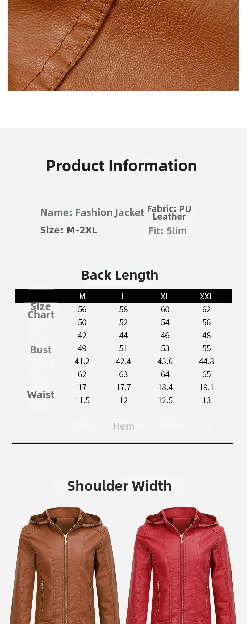 유럽 여성 슬림핏 가죽 재킷 후드 달린 플리스 안감 코트 숏 플러스 사이즈 패션 아우터웨어