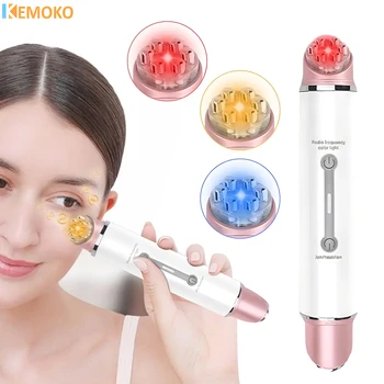 HIFU face color light eye care device vibration massage EMS heating beauty care device LED photon therapy eye beauty device