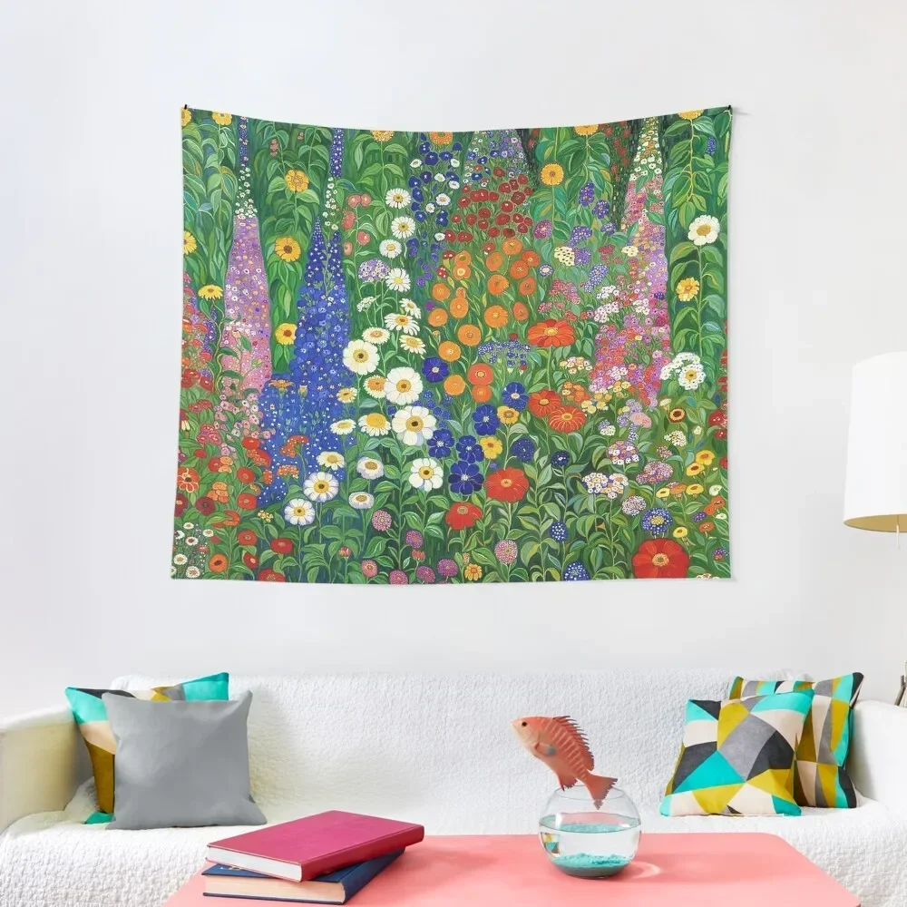 

Flower Garden Gustav Klimt Tapestry Decor For Room Korean Room Decor Room Ornaments Bedroom Decor Aesthetic Tapestry