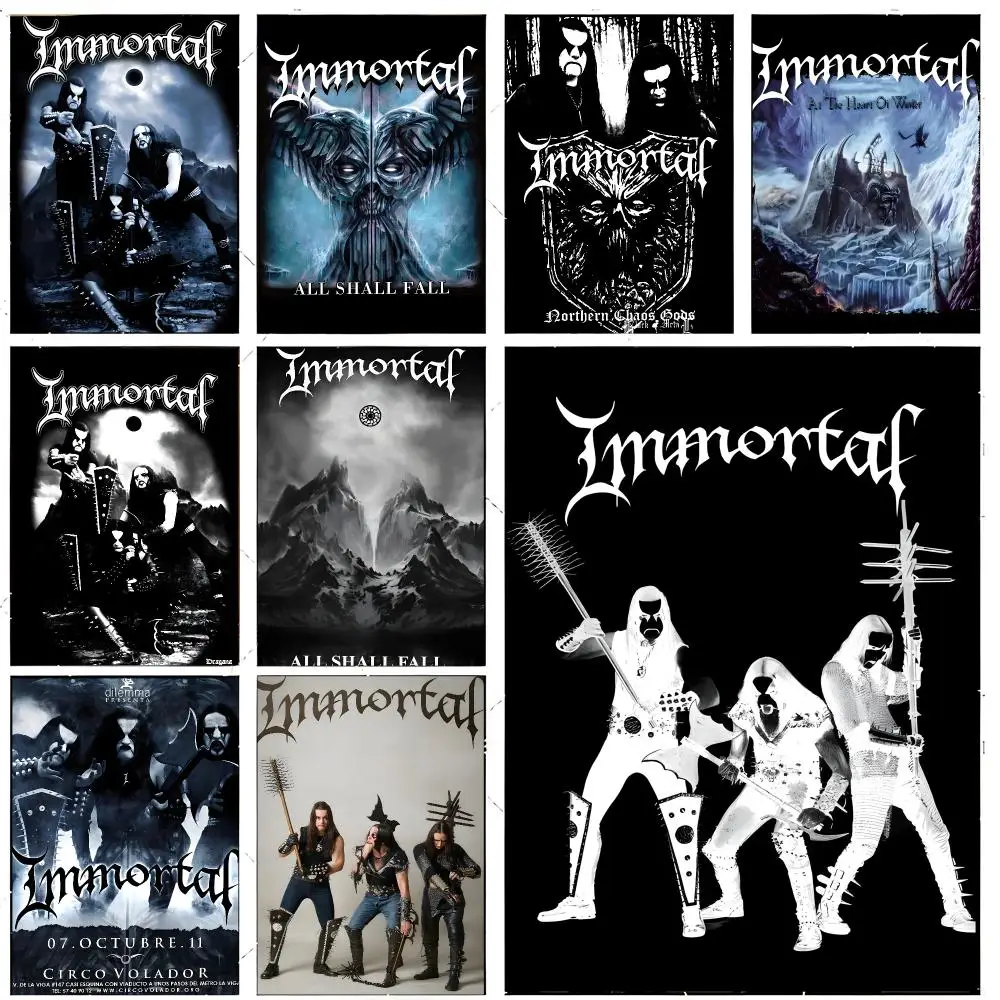 band blackmetal I-Immortal Poster Premium Decor Art & Gift for Household Lounge Home Ornaments