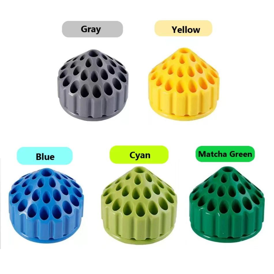 360 Degree Rotating Plastic Grinding Head Storage Box Drill Bit Grinding Head Tapping Parts Tool Box Storage Tray