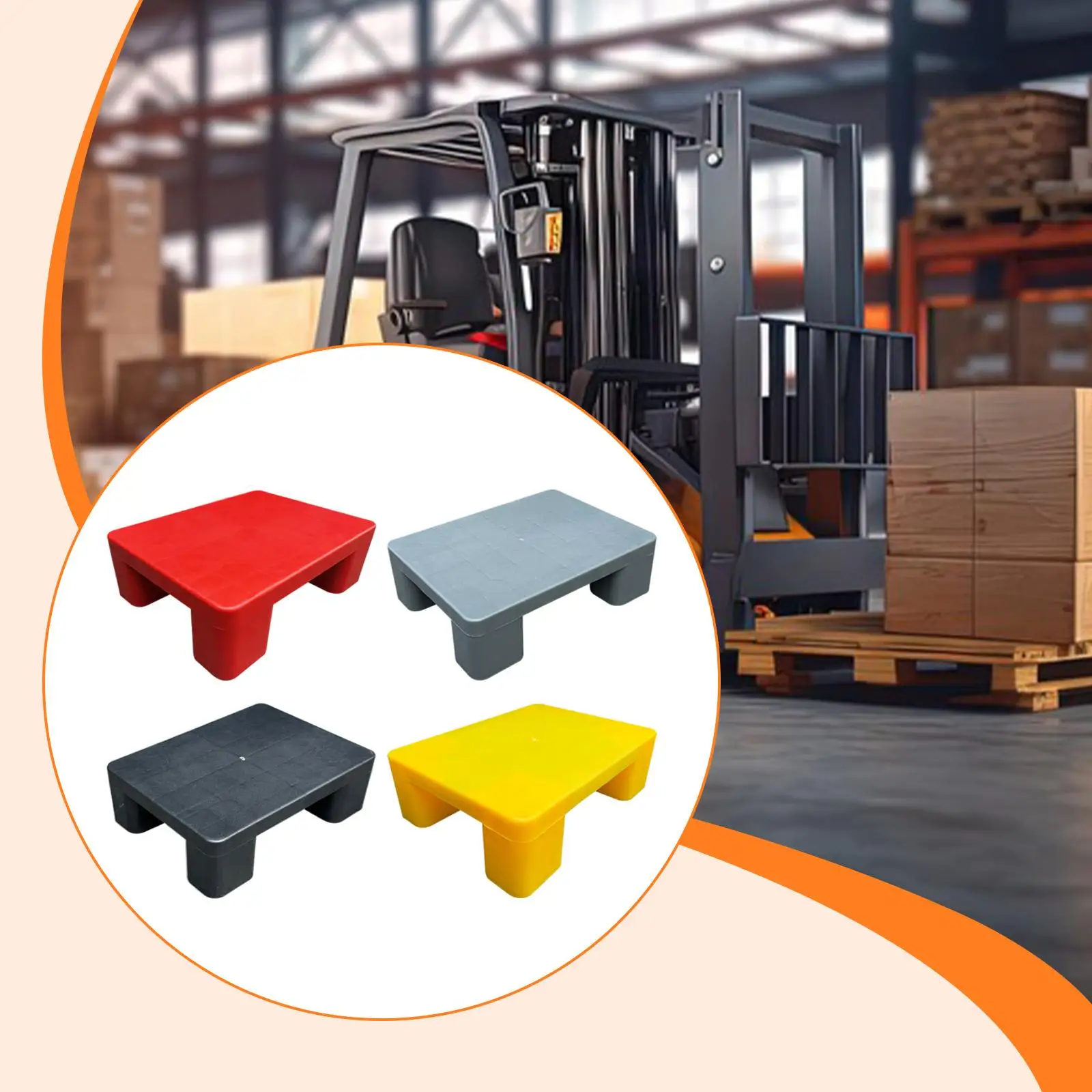 Plastic Pallet Display Basement Pallet for Cargo Outdoor Transport Logistics