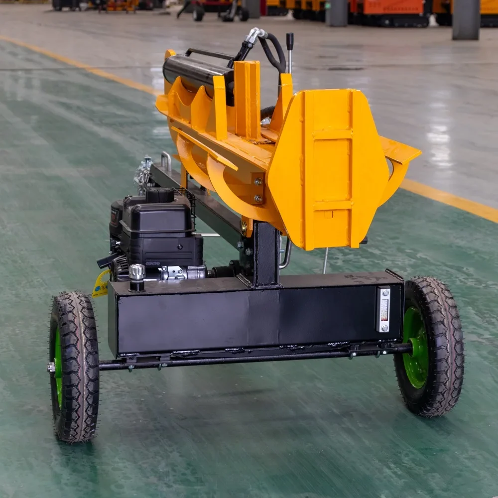 

2025Forestry Log Processing Machinery Hydraulic Log Splitter High Efficient Logs Tree Wood Splitting Machine