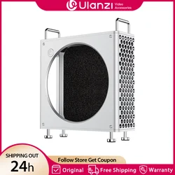 Ulanzi QT01 Mac Mini Aluminum Alloy Case for Mac Mini M4/M4 Pro Optimized Heat Dissipation DIY MAC Mini Stand Magnetic Setup