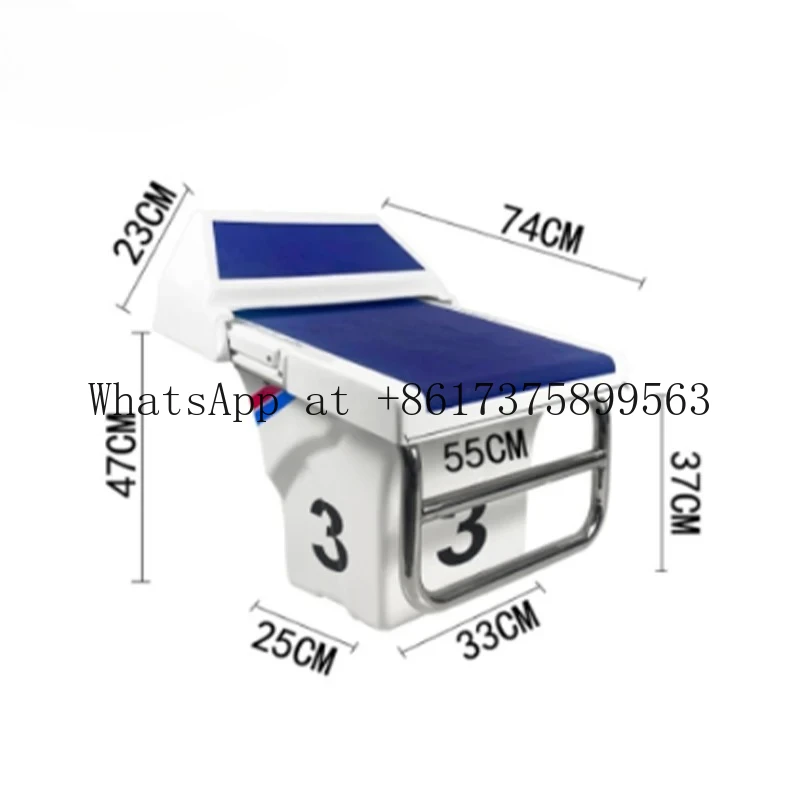 

2026 New Design Swimming Pool Starting Block Anti-Slip Diving Platform for Competition Use
