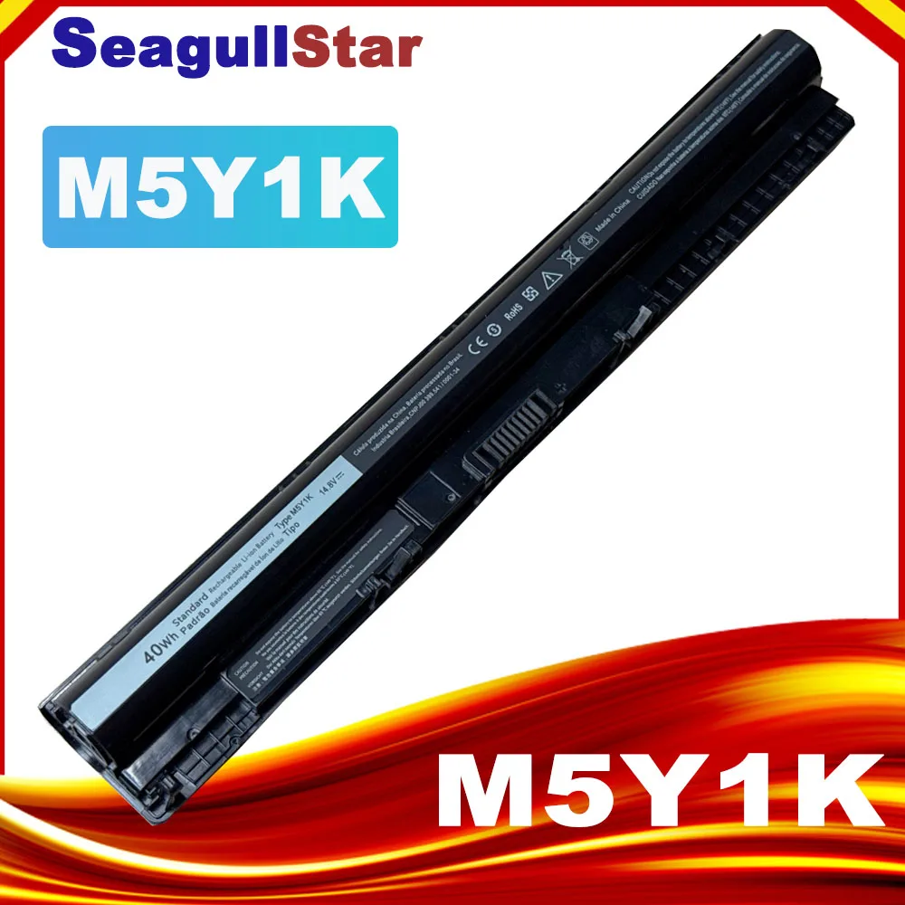 Batería de 40Wh M5Y1K para Dell Inspiron 5555 5558 5755 5758 3451 3551 14 3452 15 3000 15 5000 5559 HD4J0 VN3N0 GXVJ3 991XP