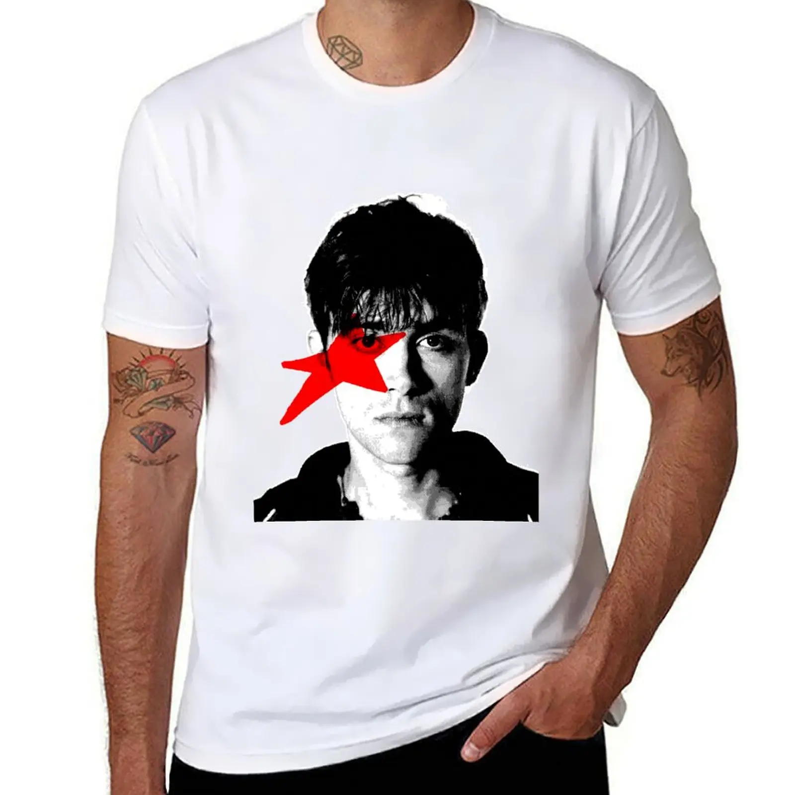 

shirts T-Shirt cotton Damon 100% t t shirt men funny cotton Albarn