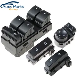 Window Door Lock Control Switch Mirror Adjustment Button For Chevrolet Silverado GMC Sierra 20945129 22883768 15804093 15804094