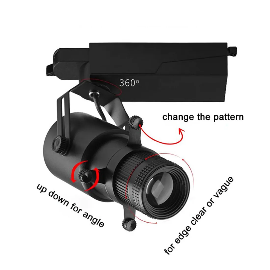 Dimmable 2.4G Wireless Remote Control Aputure Spotlight 15W 20W Profile LED Spotlights Manual Focus Cut Light for Stage Party