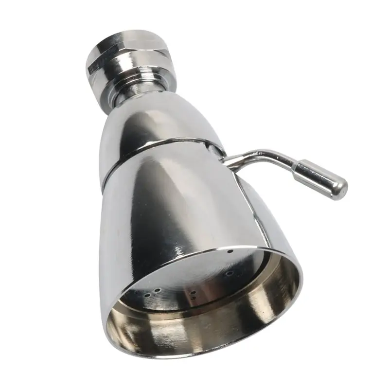 PORK-G 1/2 Thread Type Brass Shower Sprayer, High Flow& High Pressure Shower Head For Quick Rinsing