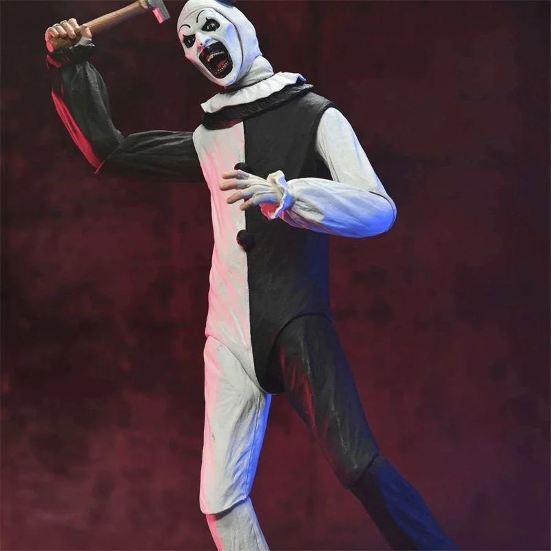 Neue NECA Art The Clown Figur, Damien Leones Terrifier Actionfigur, Modellspielzeug mit Beweglichen Gelenken, Neujahrs-Geschenk – Detail 10