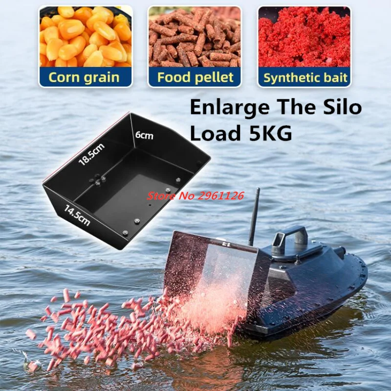 55CM 600M 2.5KG caricamento 12V High potente GPS Fishing Bait Boat 99 GPS Return velocità fissa Cruise Remote Contol Unhook Bait Boat