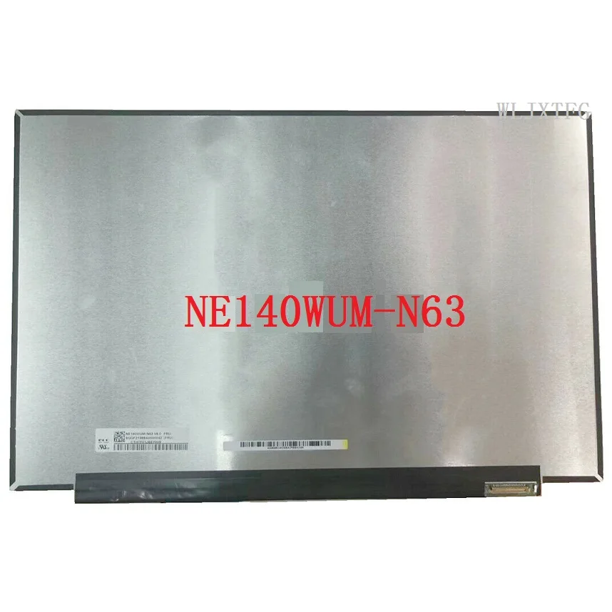 

New NE140WUM-N63 V8.0 Laptop lcd screen Display FHD 1920*1200 edp 30 pins 95% sRGB