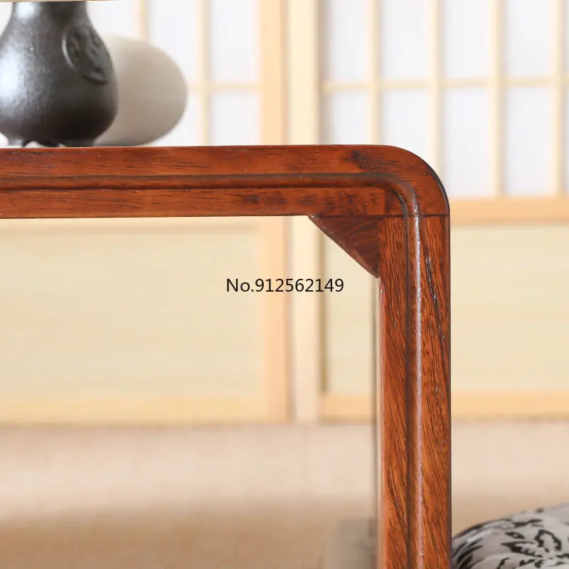 Pure solid wood bay window small tea table Japanese style tatami low table ancient style Kang table muebles escritorios mesa