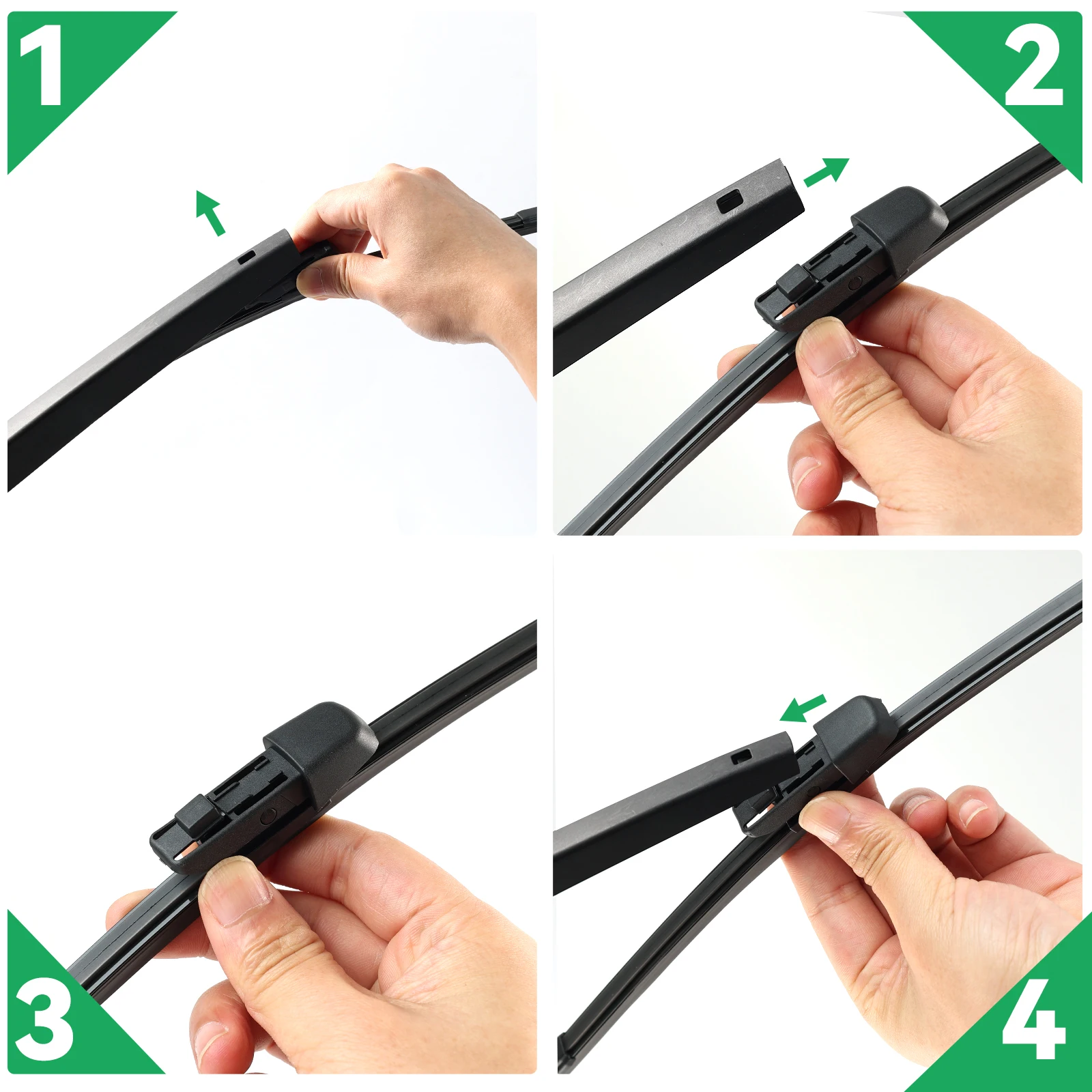 Erick's Wiper 11 "Bilah Wiper Belakang untuk VW Volkswagen Touran 5T 2015 - 2025 Kaca Depan Kaca Depan Tailgate Jendela Sikat Hujan Mobil