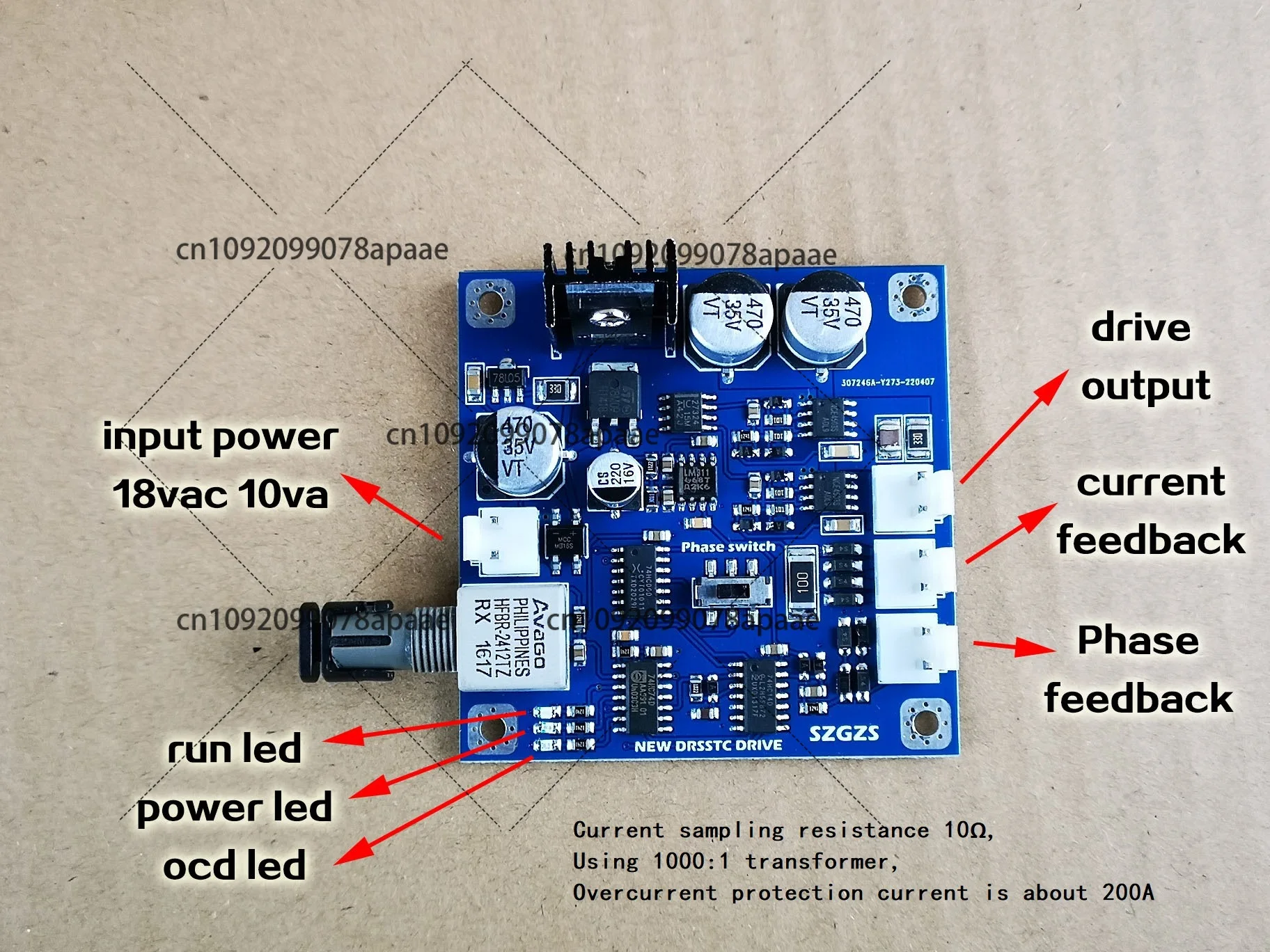 

Новая плата драйвера Модуль UD1.3, одиночный тотем, двойной резонанс, катушка, искусственная молния