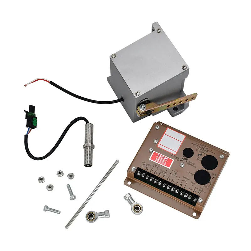 1 Set Engine Actuator ADC225-24V Actuator ADC225 + Magnetic Pickup Sensor MPU 3034572 + Governor ESD5500E