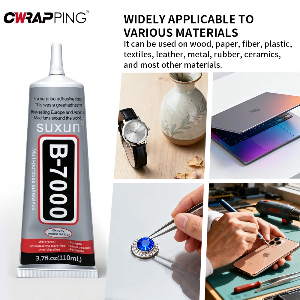 المنزل T7000 الغراء 15 مللي 50 مللي 110 مللي متعددة الأغراض لاصق ل ساعة هاتف محمول إصلاح الزجاج البلاستيك Craft بها بنفسك الحرفية السندات القوية
