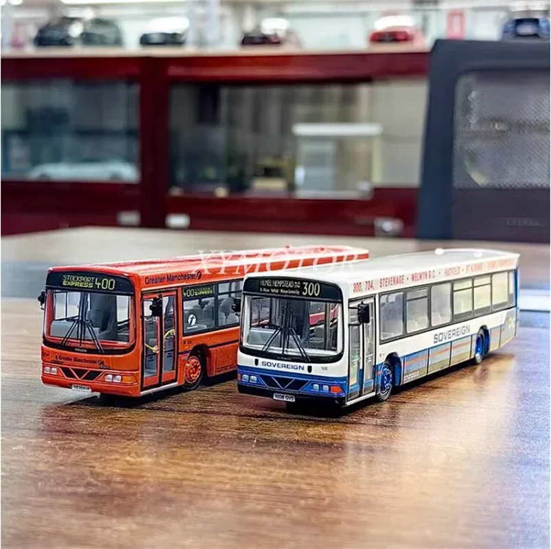 CORGI 1/76 para Volvo B10B London City Bus Diecast modelo autobús coche naranja/azul juguetes regalos Hobby exhibición adornos colección