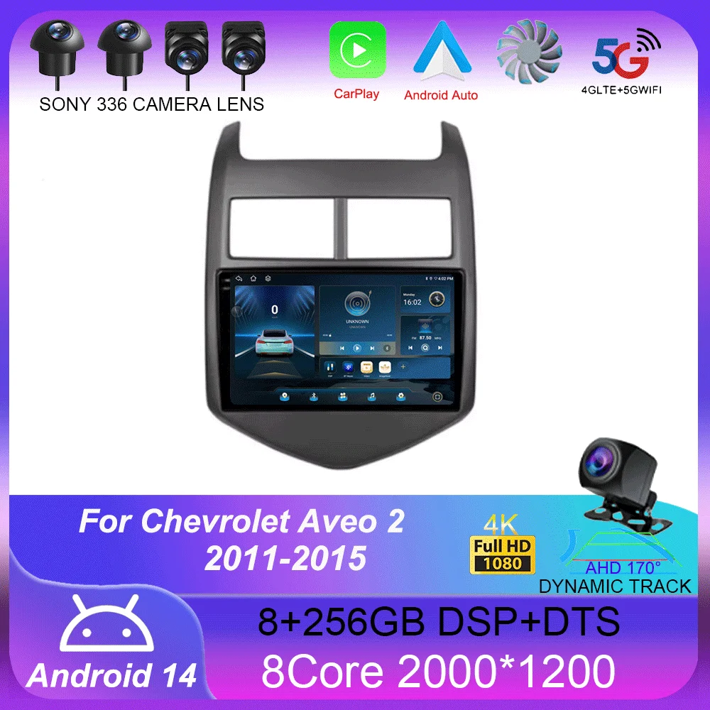 

Android 14 For Chevrolet Aveo 2 2011 - 2015 Car Radio Multimedia Video Player Navigation GPS