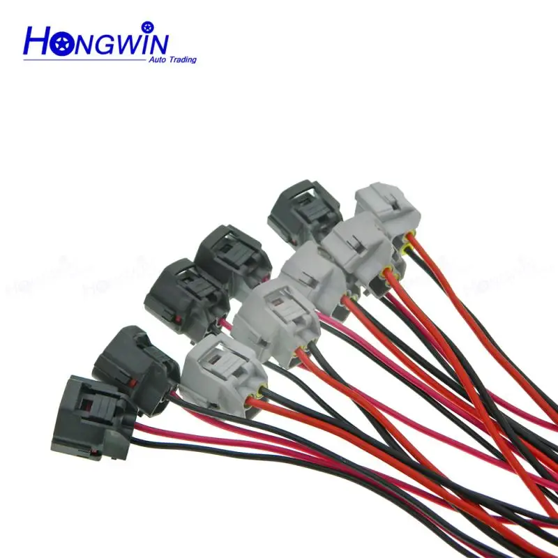 2 Pin Ignition Coil Connector Plug with Cable Wire Harness For Hyundai Accent 1.6L Elantra J3 Toyota Kia 90980-10901 90980-10899