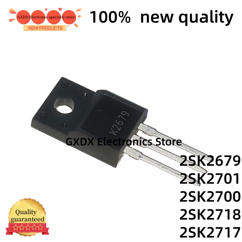 10-20pcs new Field-effect transistor MOS 2SK2679 2SK2701 2SK2700 2SK2717 2SK2718 TO-220F K2679 K2701 K2700 K2717 K2718