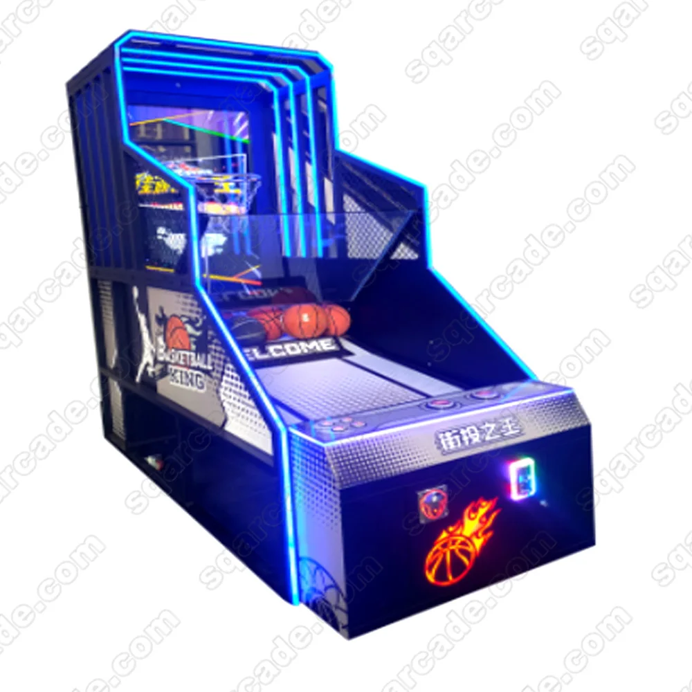 New 65 Inch Basketball Machine Commercial Arcade Basketball Game Machine Electronic Basketball Scoring Machine