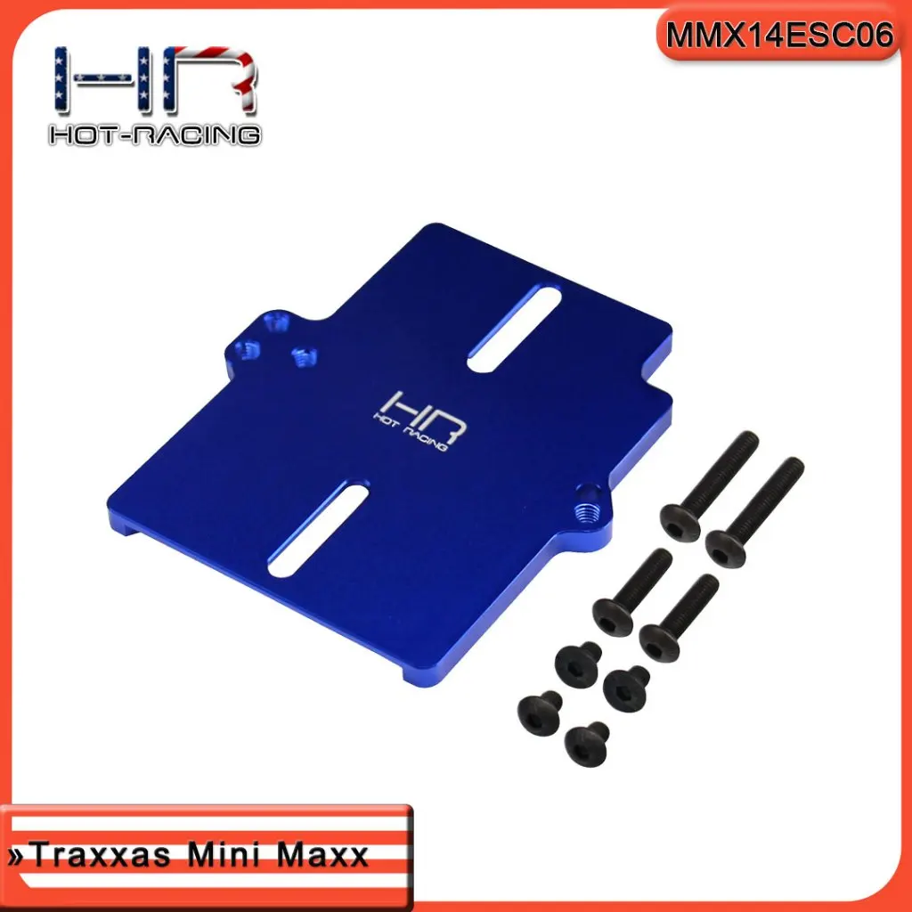 أجزاء HR من الألومنيوم ESC متوافقة مع Hobbywing MAX10 Traxxas 2S3S لـ Traxxas Mini Maxx RC Model Car Buggy Accessoris #1