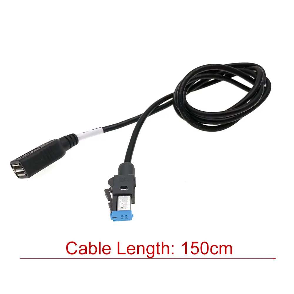 Car USB Aux In Audio Cable Adapter 4Pin Connector for Nissan Tiida New Teana Qashqai X-Trail Fit Extension Android