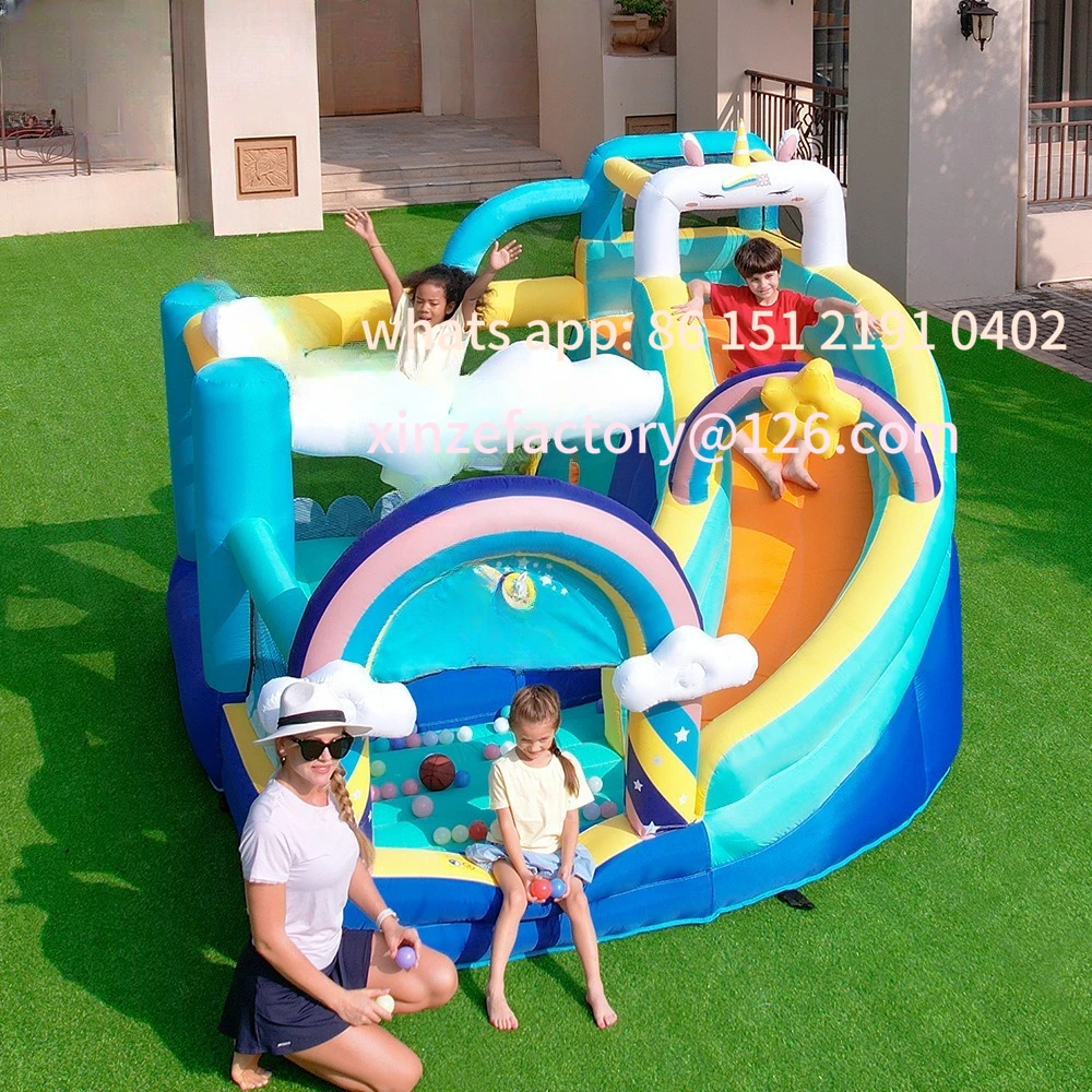 

Customizable Children's Inflatable Trampoline Indoor Home Inflatable Castle