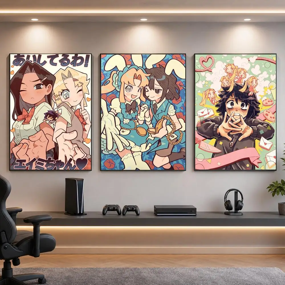 Webtoon Romance I-I LOVE AMY Poster HD Removable Wall Art Gift Bedroom Lounge Dorm Office Gaming Cafe Bars