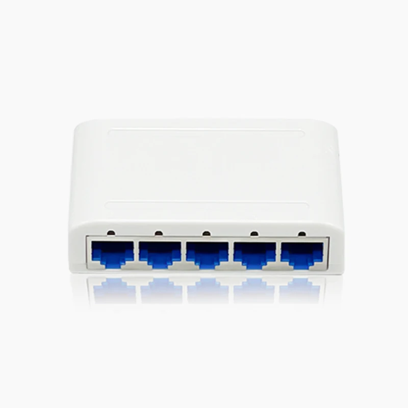 Switch rapido Ethernet 5 porte/8 porte 10/100/1000Mbps Switch dati multiporta RJ45 Rete Gigabit per ufficio e PC domestico a livello globale