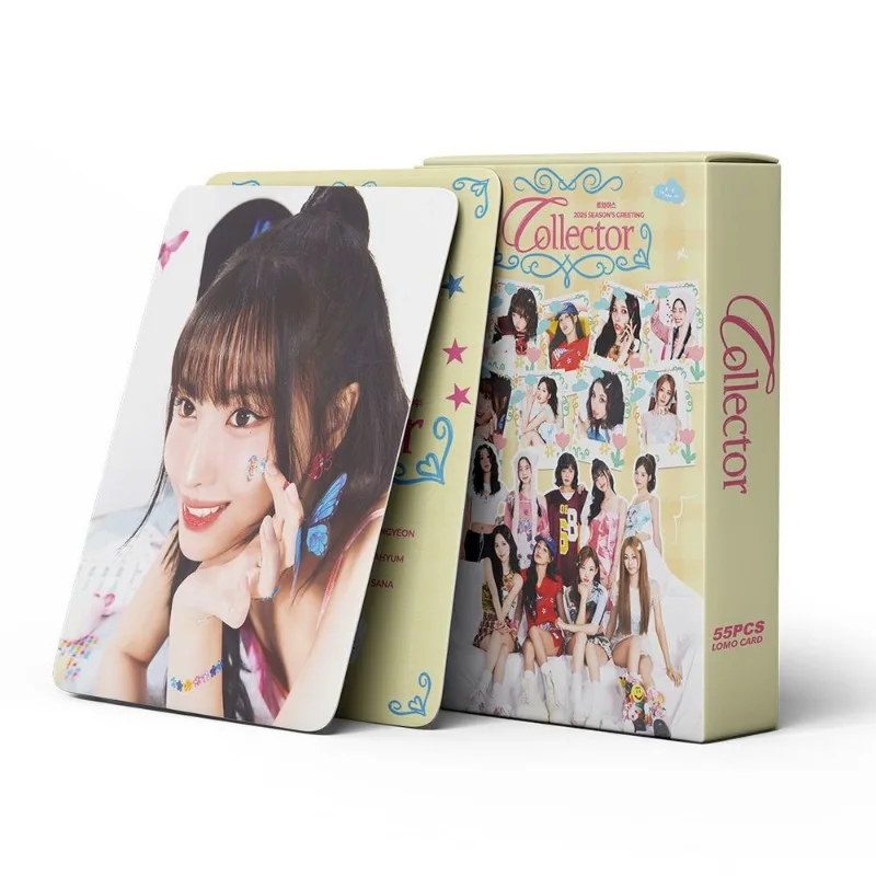 KPOP TWICE Popular Lomo Cards 2025 COLLECTOR Photo Album Photocards Nayeon Jeongyeon Momo Sana Jihyo Mina Photo Card Fans Gift