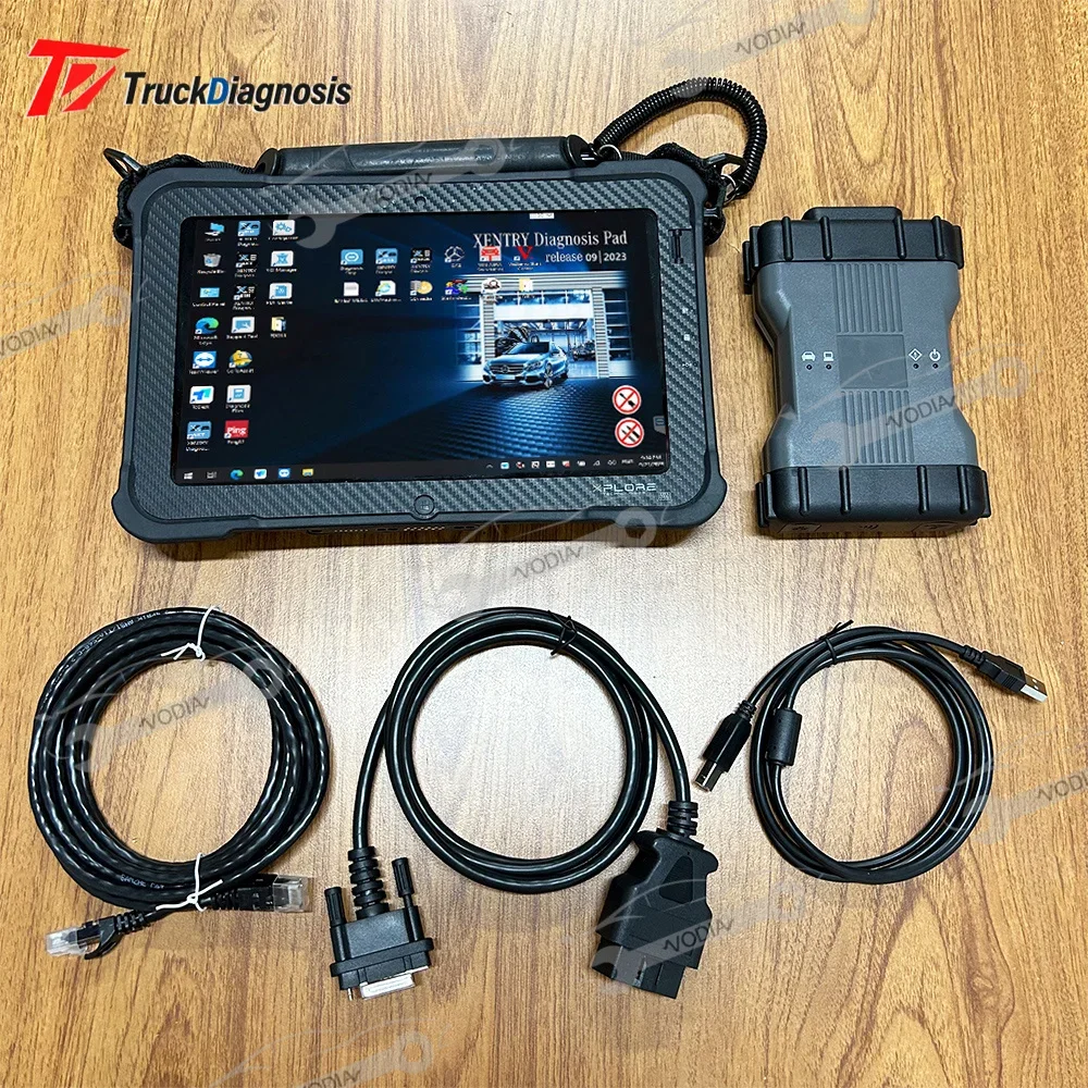 2024 Diagnostic tool Full Set MB SD C6 Xentry DoIP Diagnosis Multiplexer PK sd c4 c5 Truck car bus diagnosis tool with tablet